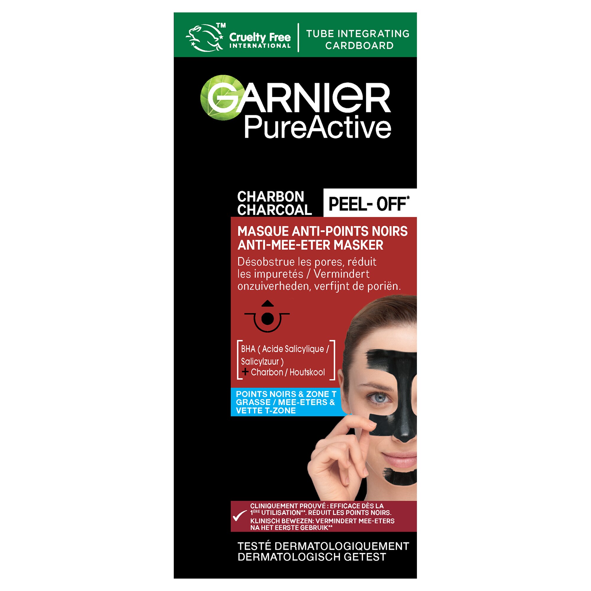 Masca peel-off Garnier Anti-Puncte Negre