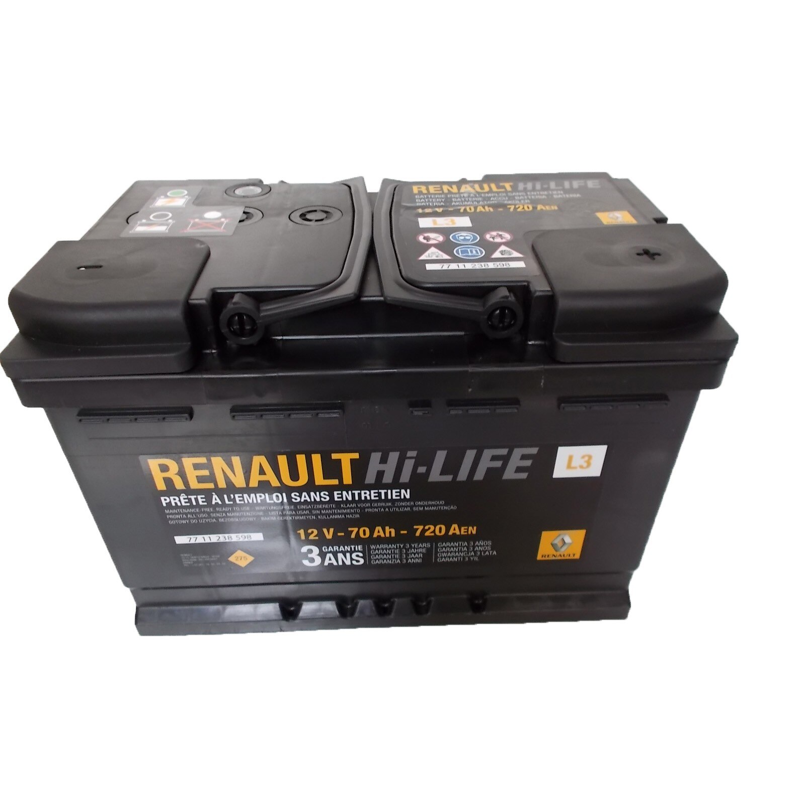 Baterie auto Renault 70Ah