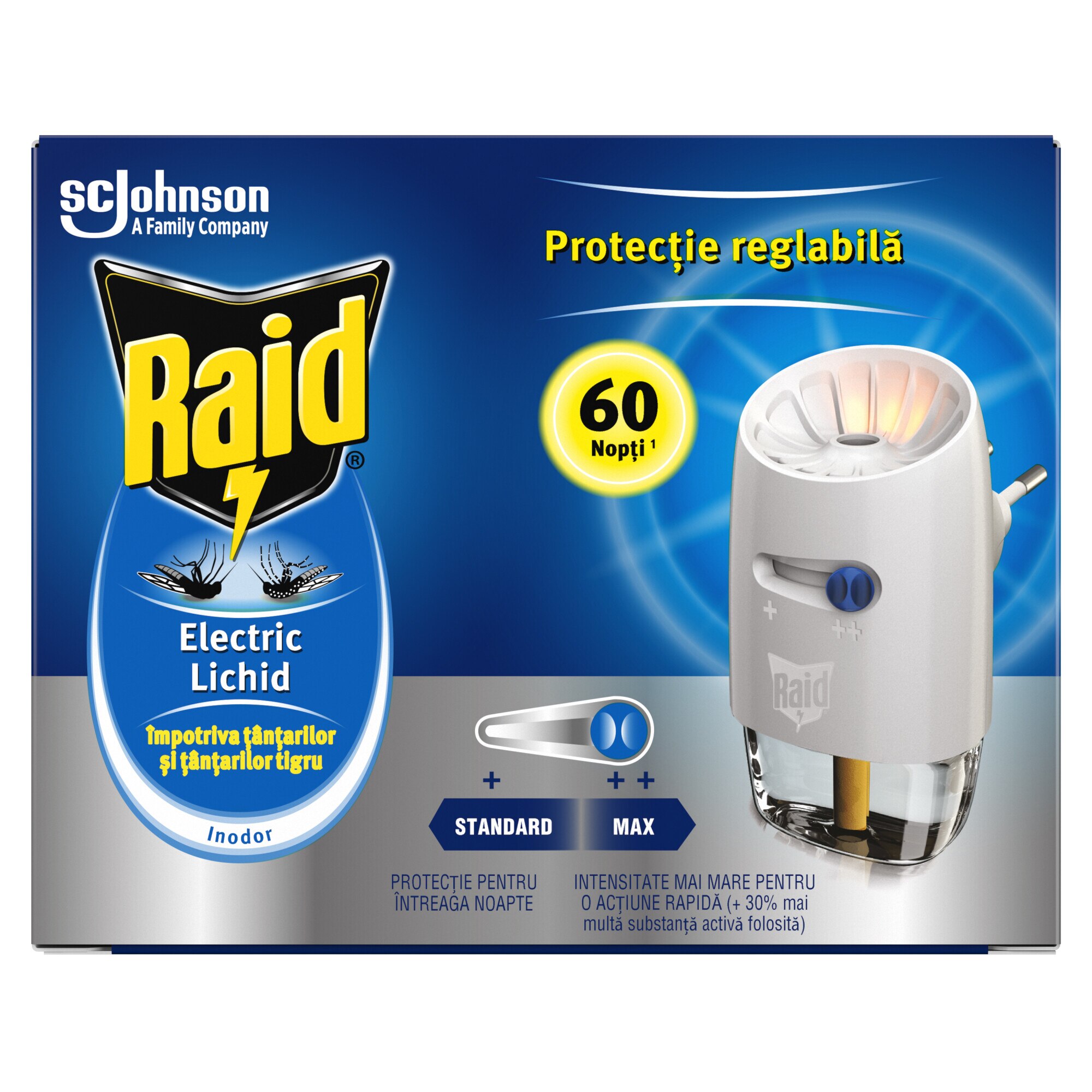 Aparat Raid Liquid reglabil 60 nopți