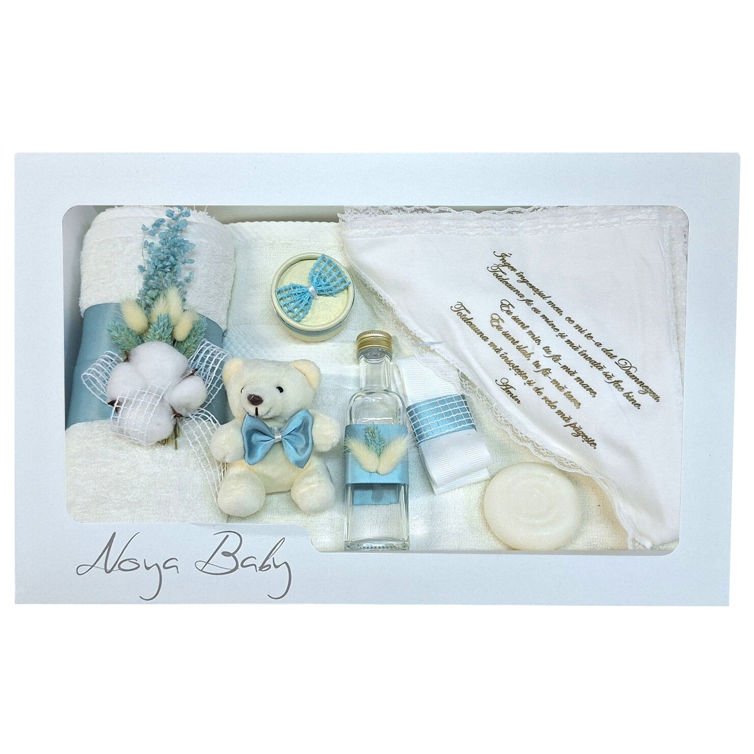 Trusou botez turcoaz Noya Baby