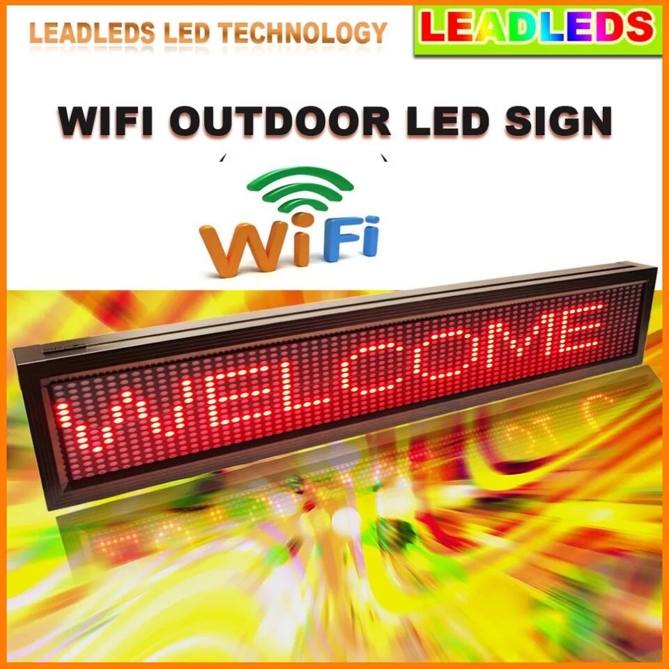 Panou LED BiTec 20x68 WiFi