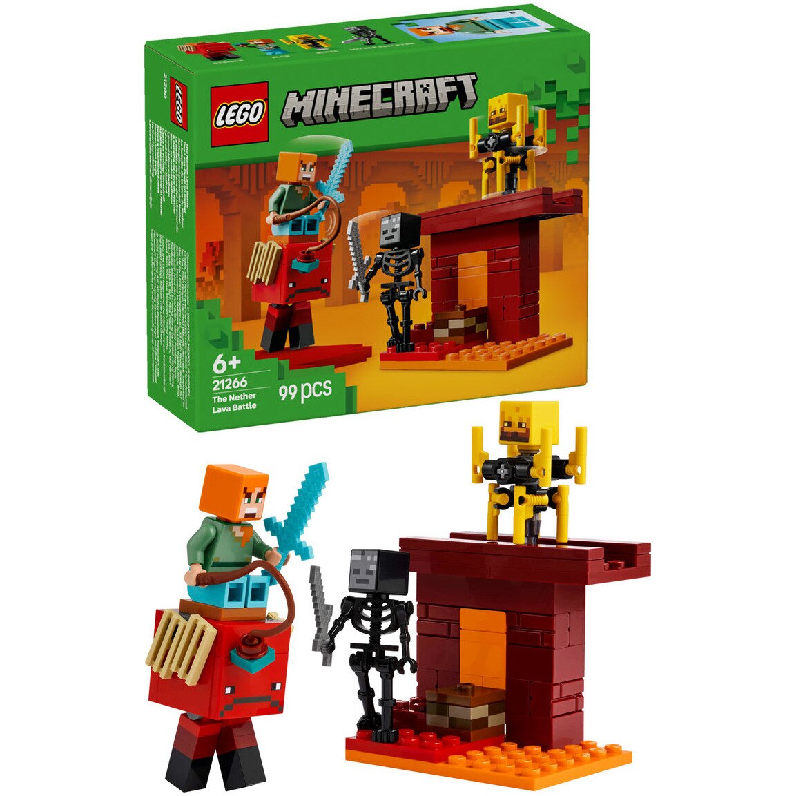LEGO Minecraft Batalie Nether 21266