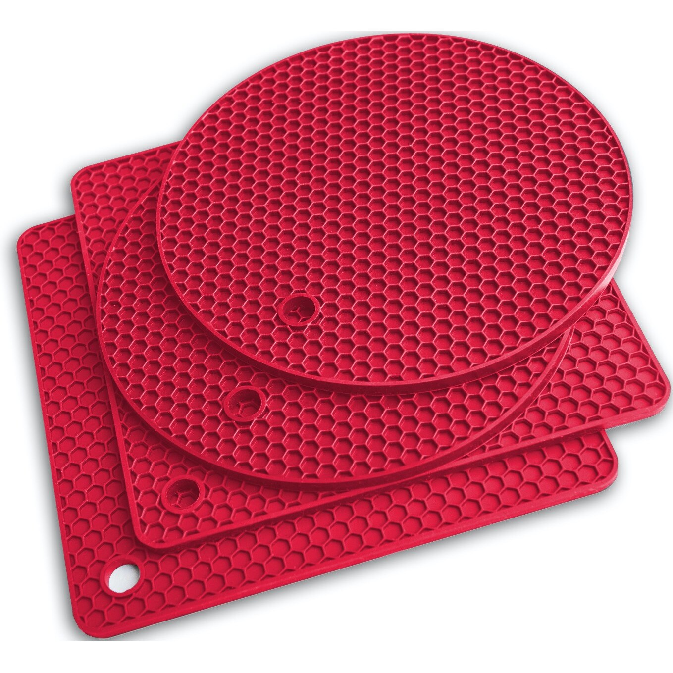 Set Silicon Bucatarie Q's Inn Rosu