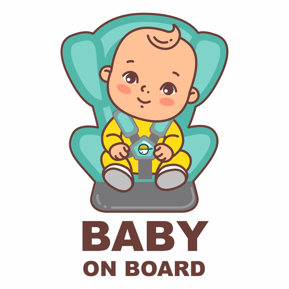 Sticker auto Priti Global Baby on board