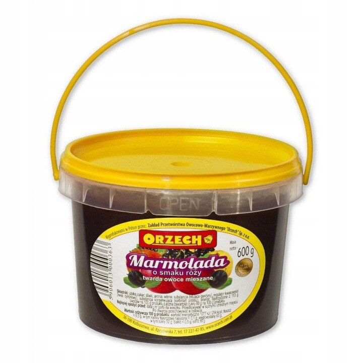 Marmelada de nuci cu trandafir Orzech