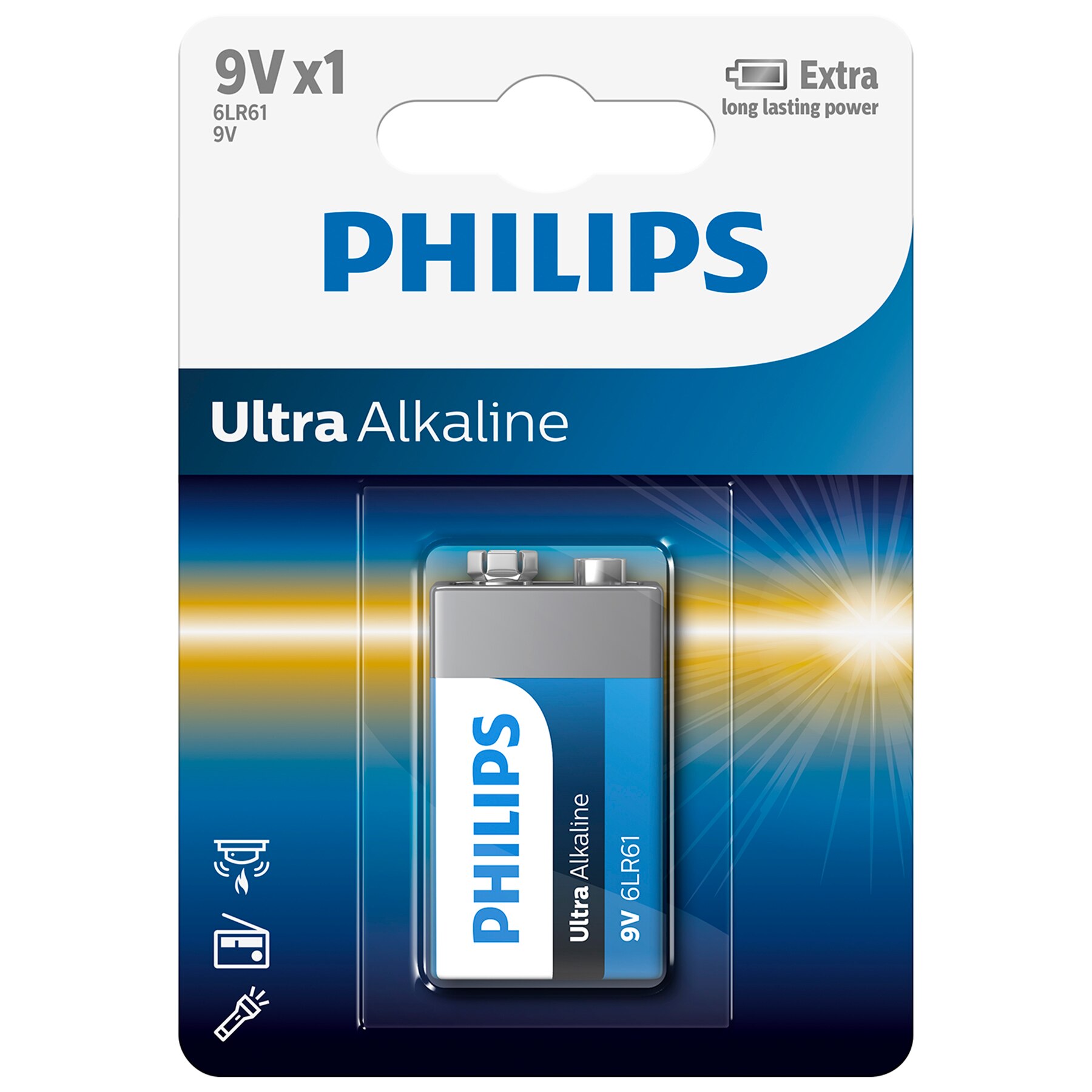 Baterie Philips Ultra Alkaline 9V