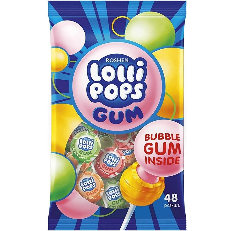 Acadele Roshen Lolli Pops Fructe