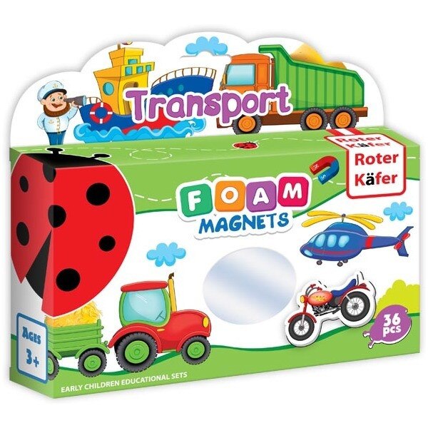 Joc educativ Lumea in Magneti - Mijloace de Transport