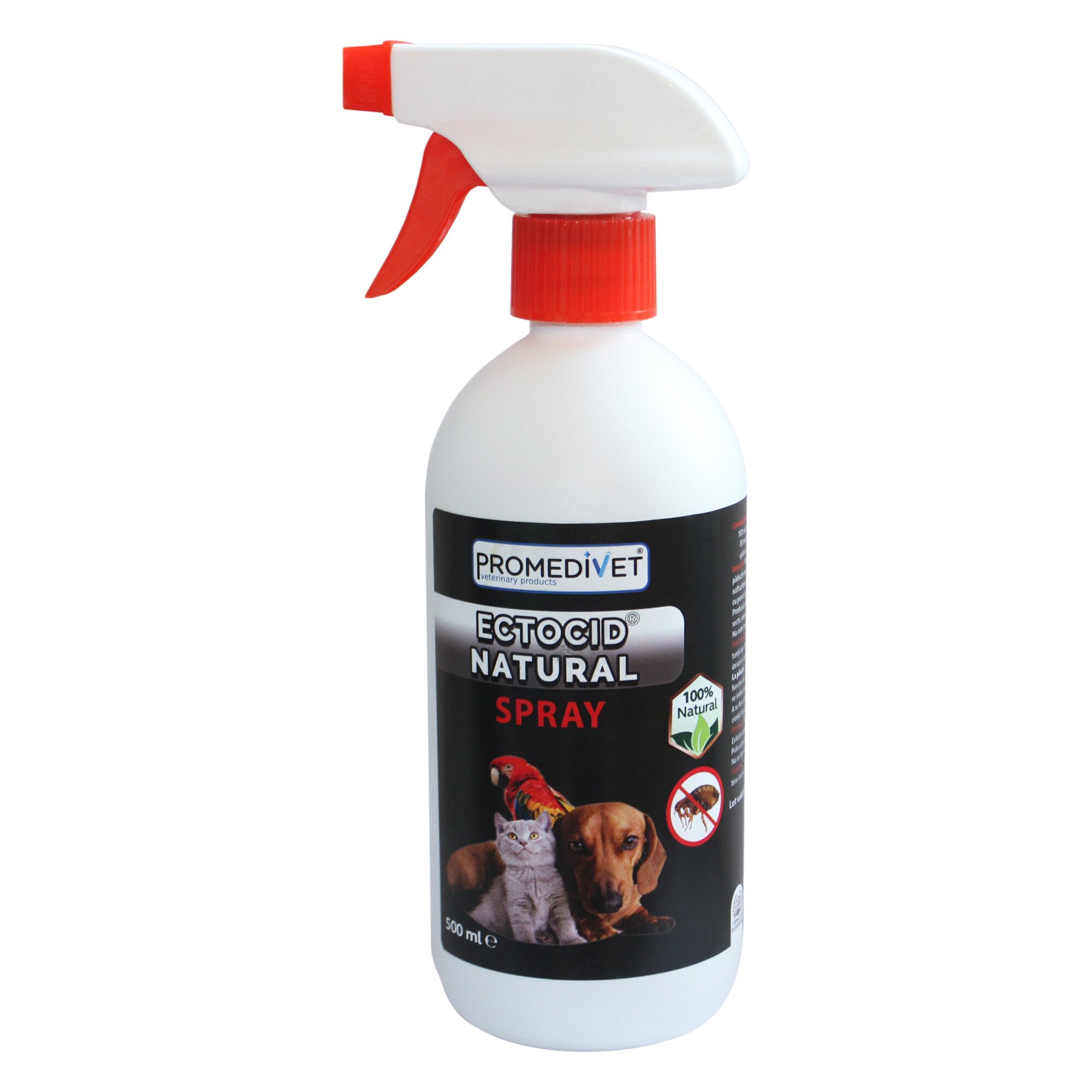 Spray antiparazitar Ectocid Natural 500ml