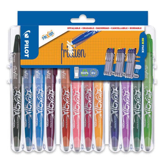 Set 12 pixuri Pilot Frixion Multicolor