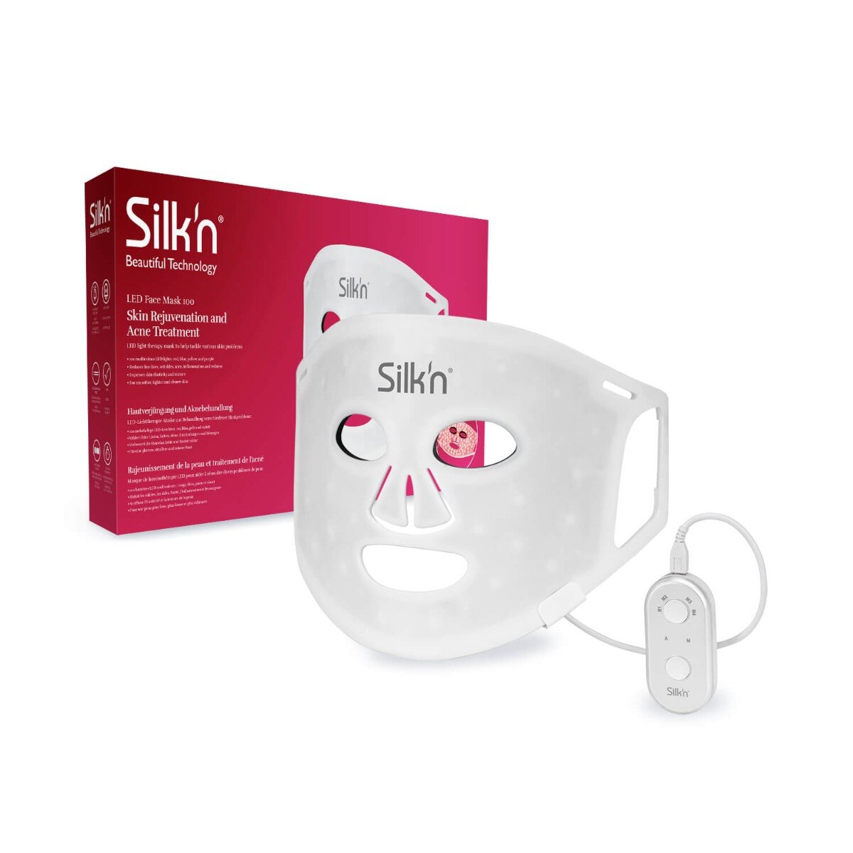 Masca LED SILKN FLM100PE1001