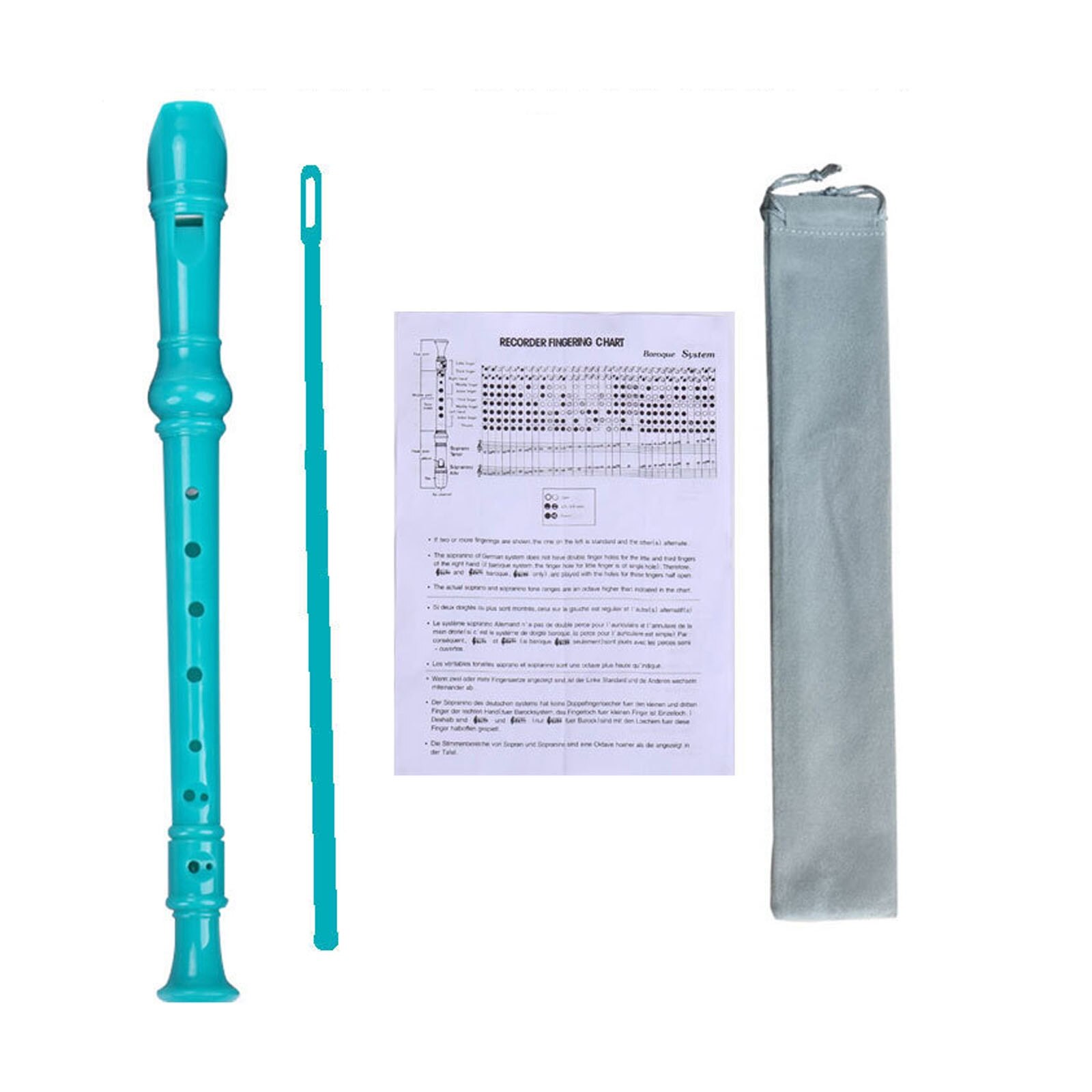 Flaut soprano Hggzeg Verde