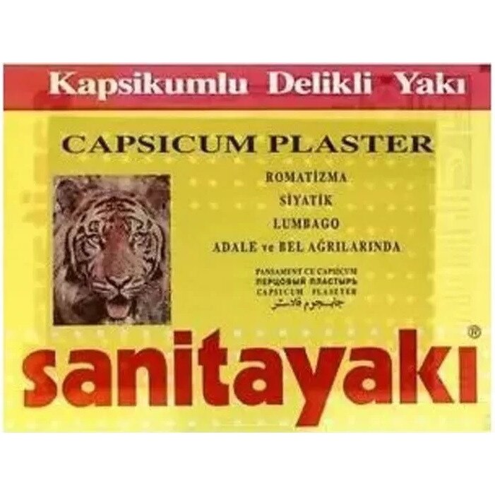 Plasturi antireumatici Sanitayaki capsicum