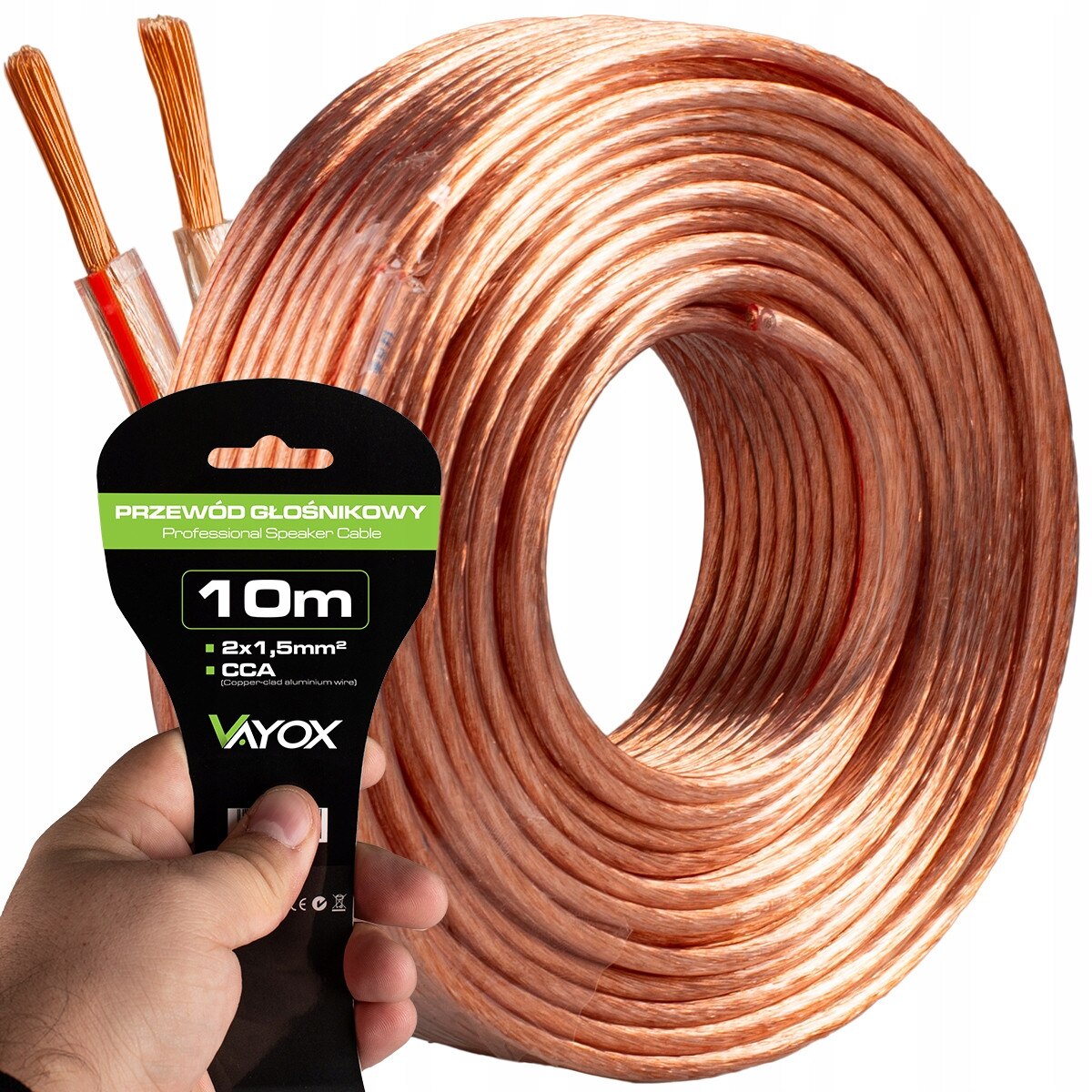 Cablu boxe Vayox CCA 2x1.50mm