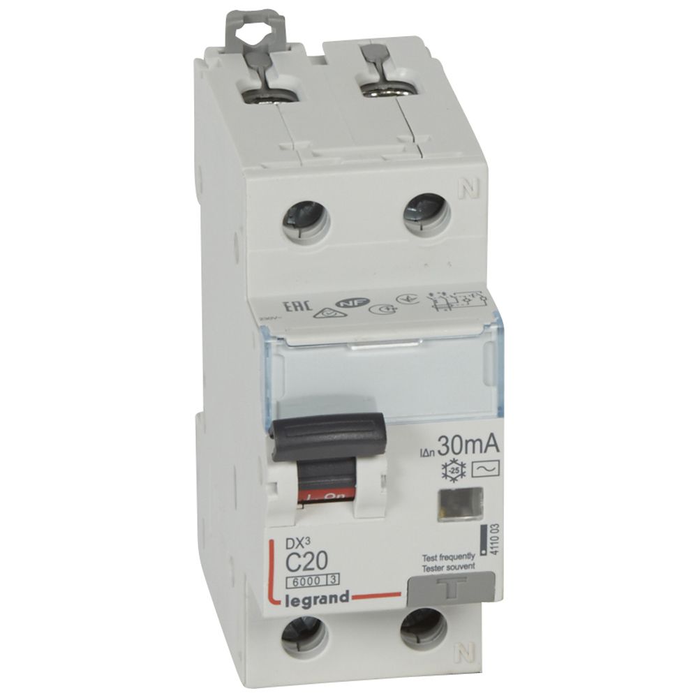 Disjunctor RCBO 1P+N 20A Legrand