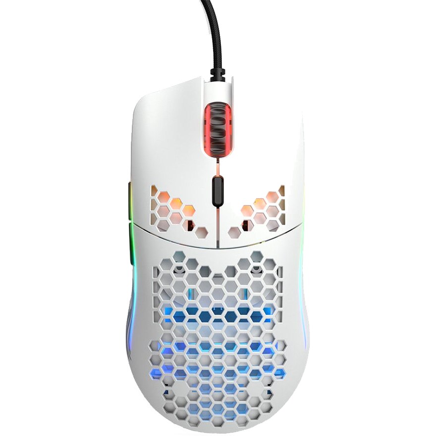 Mouse Glorious Model O Alb Mat