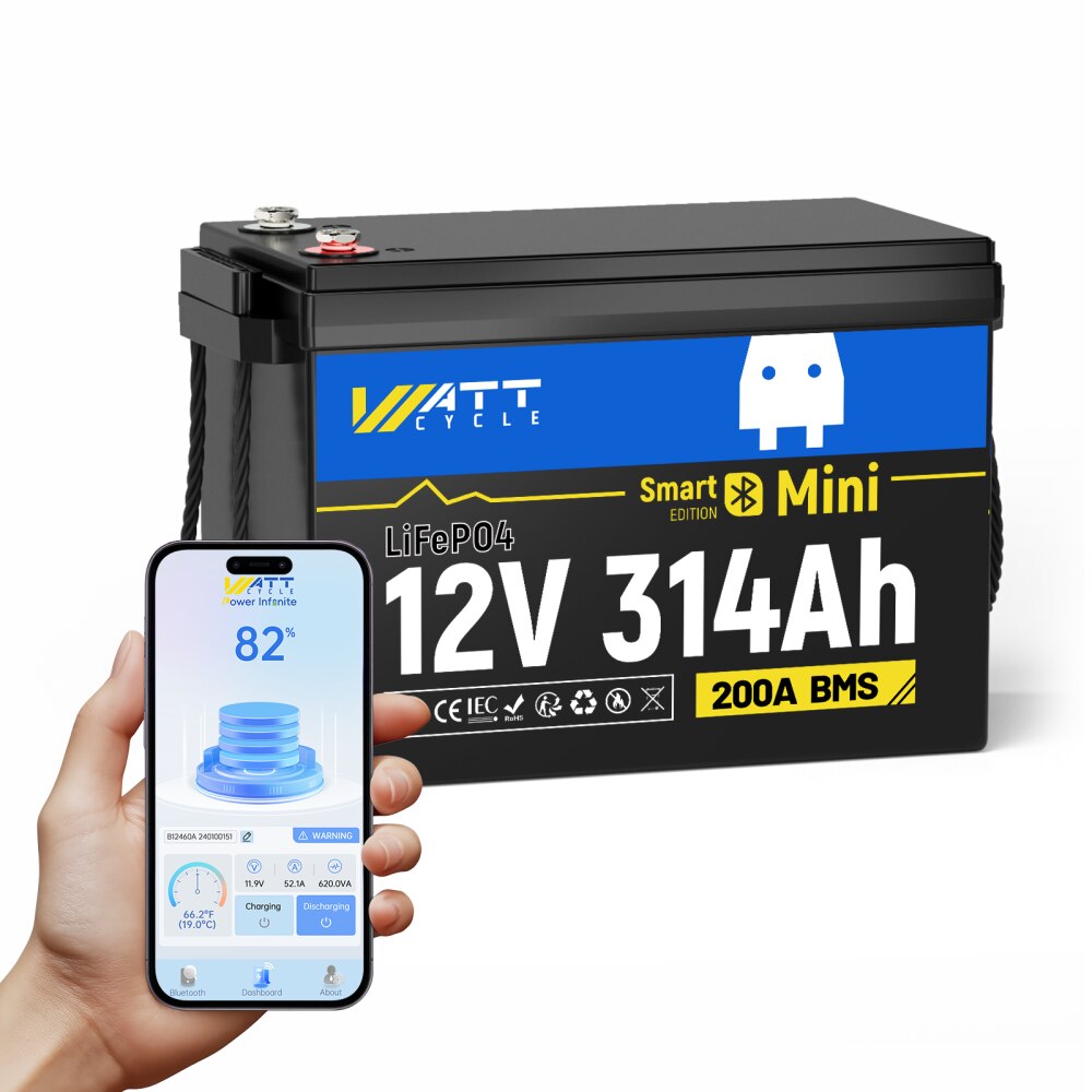 Mini Acumulator LiFePO4 12V 314Ah Wattcycle