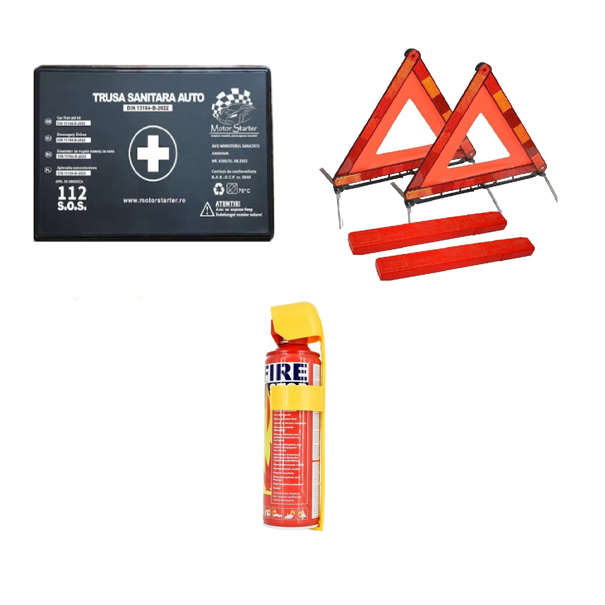 Kit auto OEM Trusă+Triunghiuri