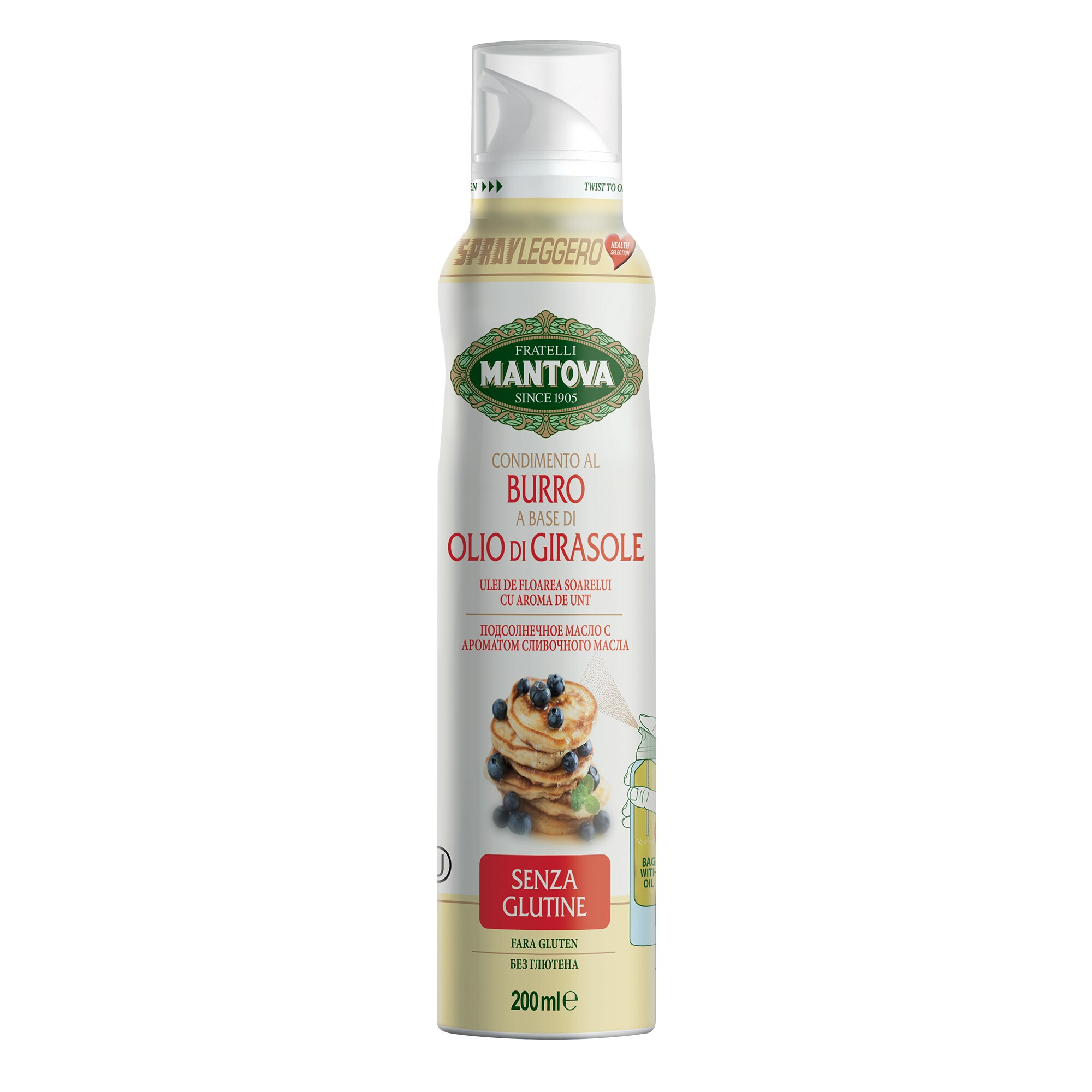 Ulei Spray Aromă Unt Mantova 200ml