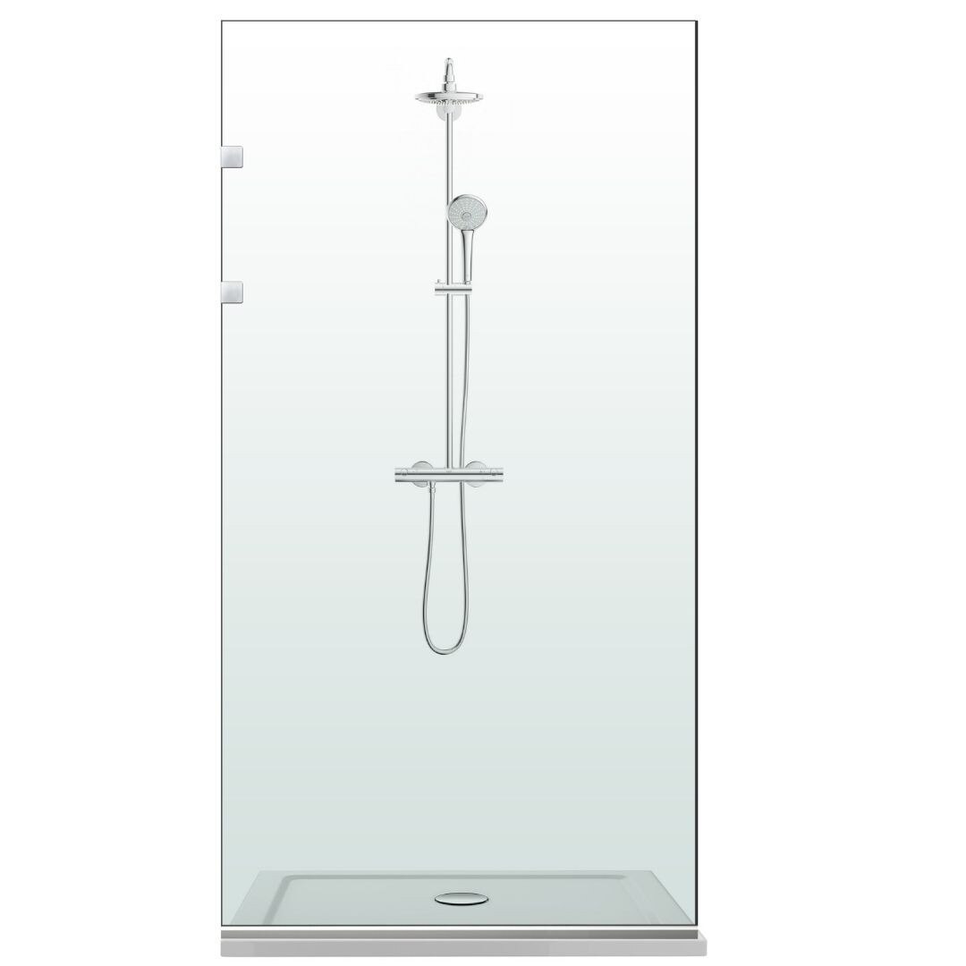 Paravan dus Aqua Elegance Inox 70
