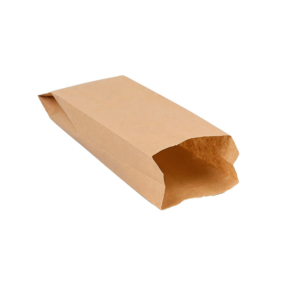 Set 100 Pungi kraft natural vargat 12x8x28