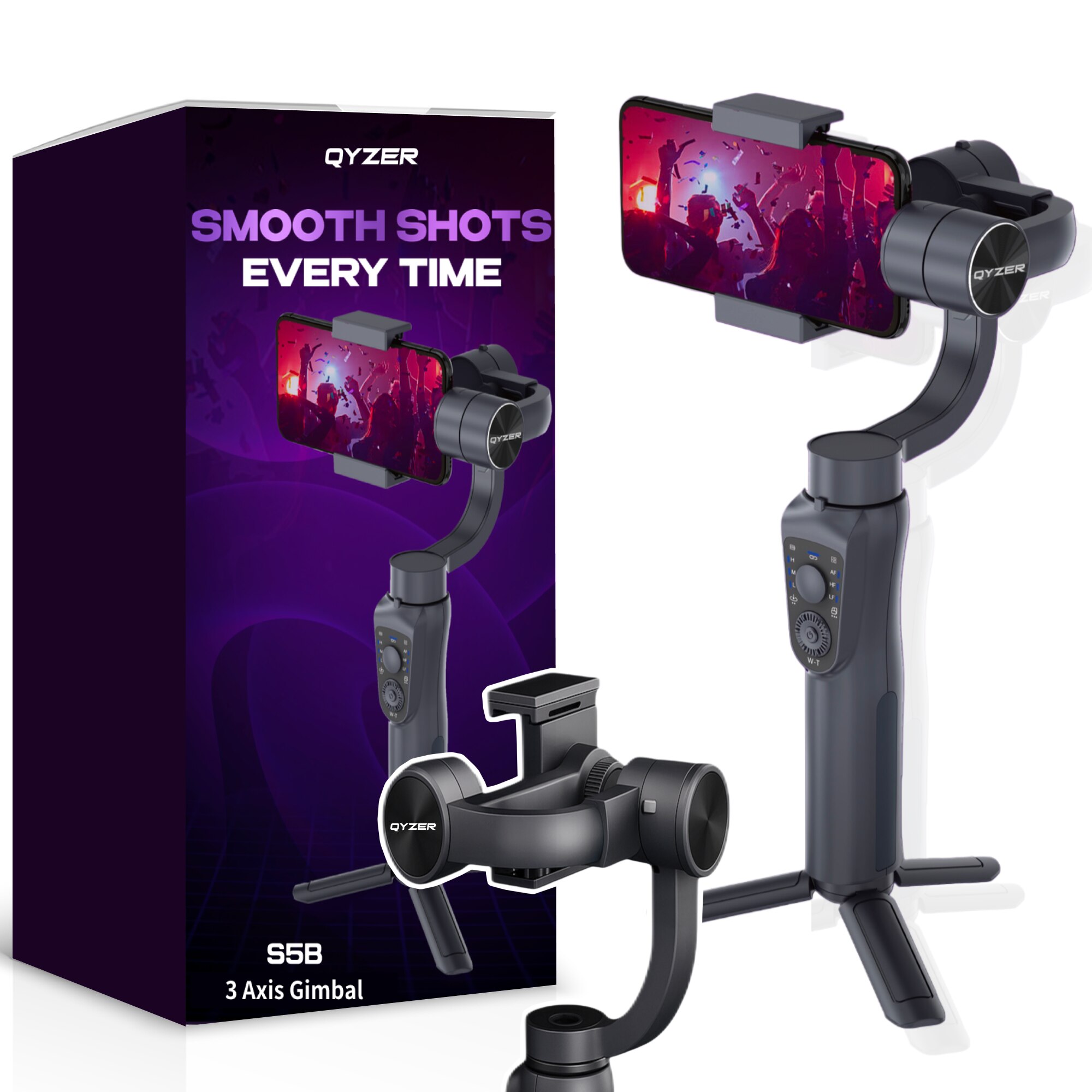 Qyzer Gimbal 3 Axe
