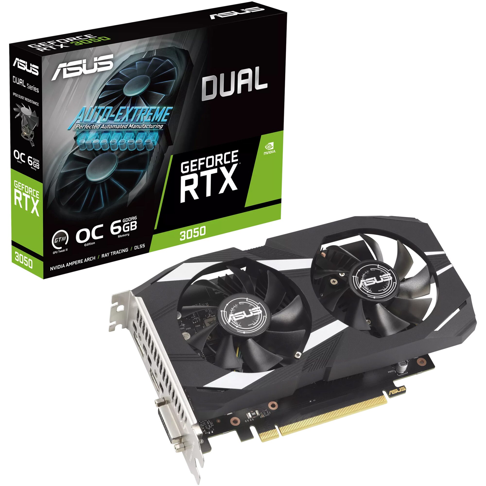 ASUS RTX 3050 DUAL OC 6GB