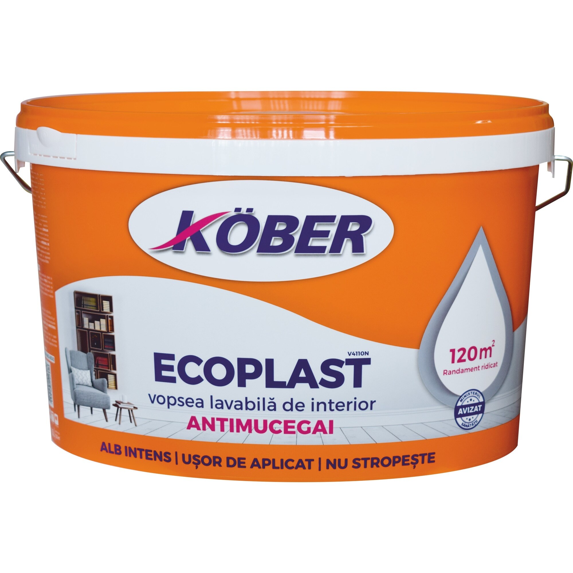 Vopsea lavabila Kober Ecoplast