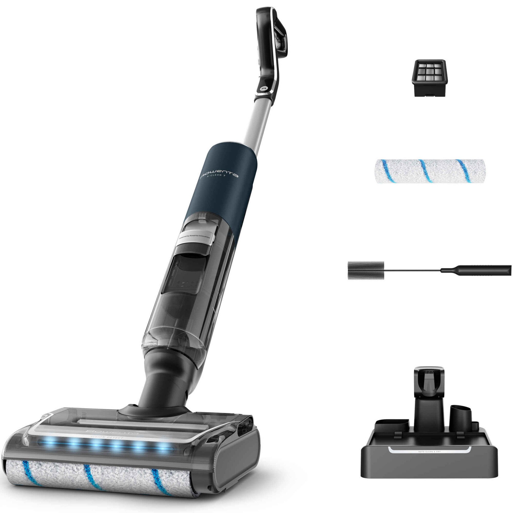 Aspirator vertical cu spălare Rowenta X-Clean 7