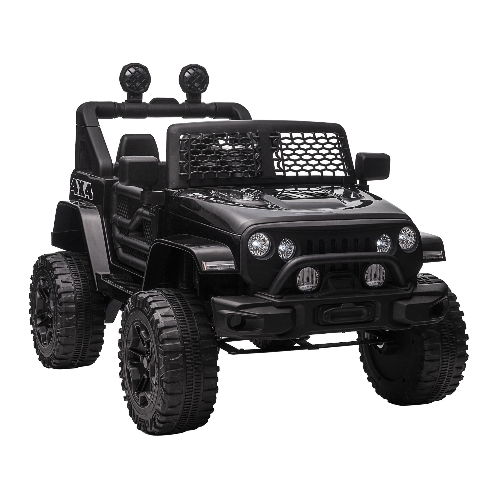 Homcom Mașină electrică 12V (2 locuri)