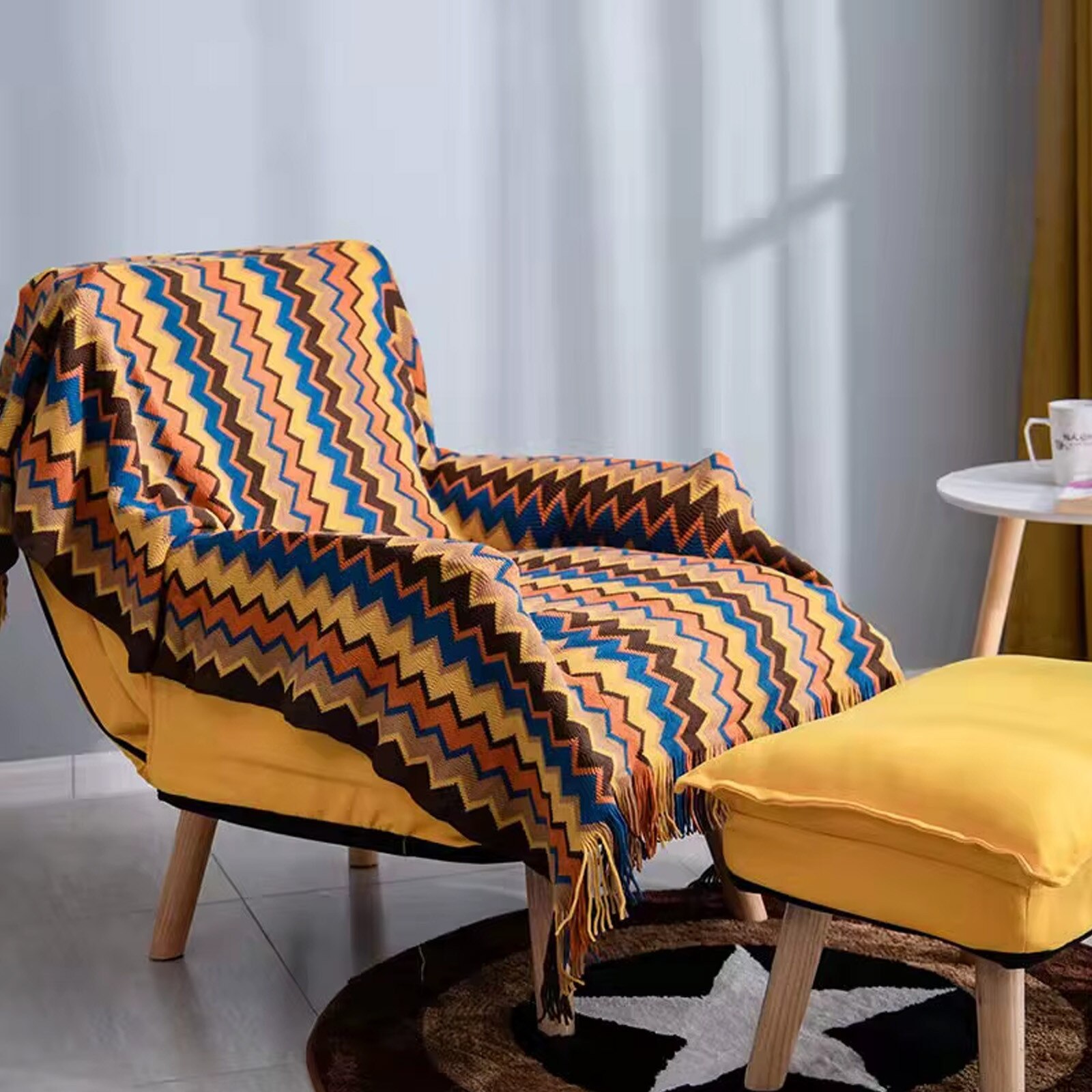 Patură Axroad Mall Boho Maro
