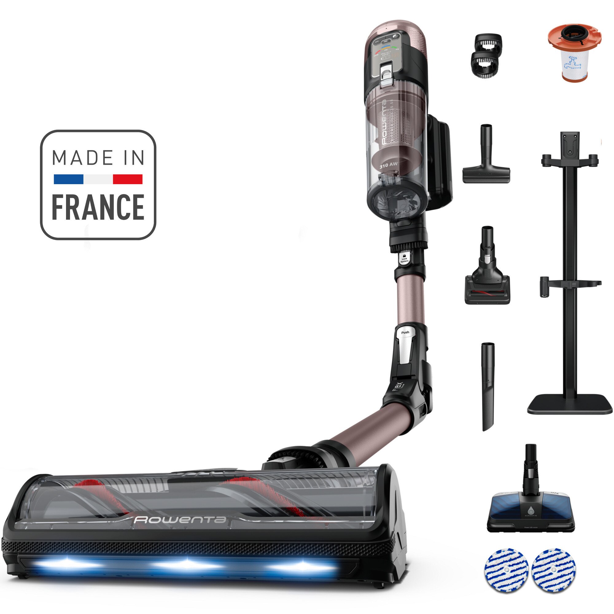Aspirator vertical Rowenta X-Force Flex 16.60 Aqua RH9CD9E0