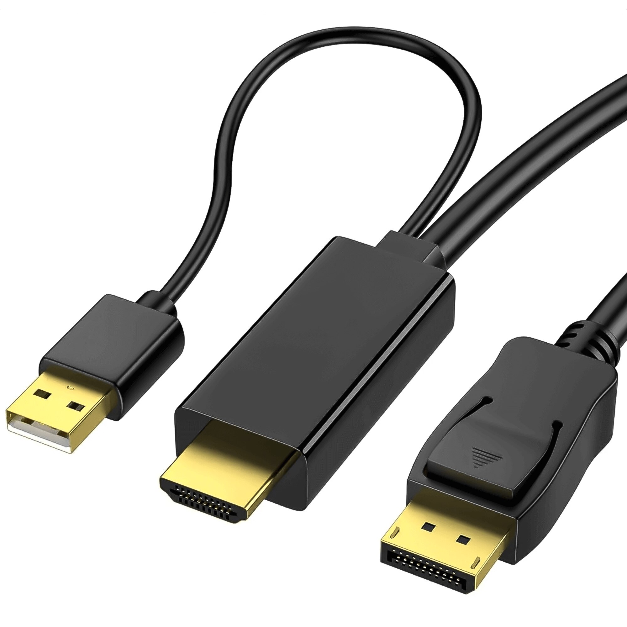 Cablu Reagle HDMI la DisplayPort 4K 60Hz 1.8m
