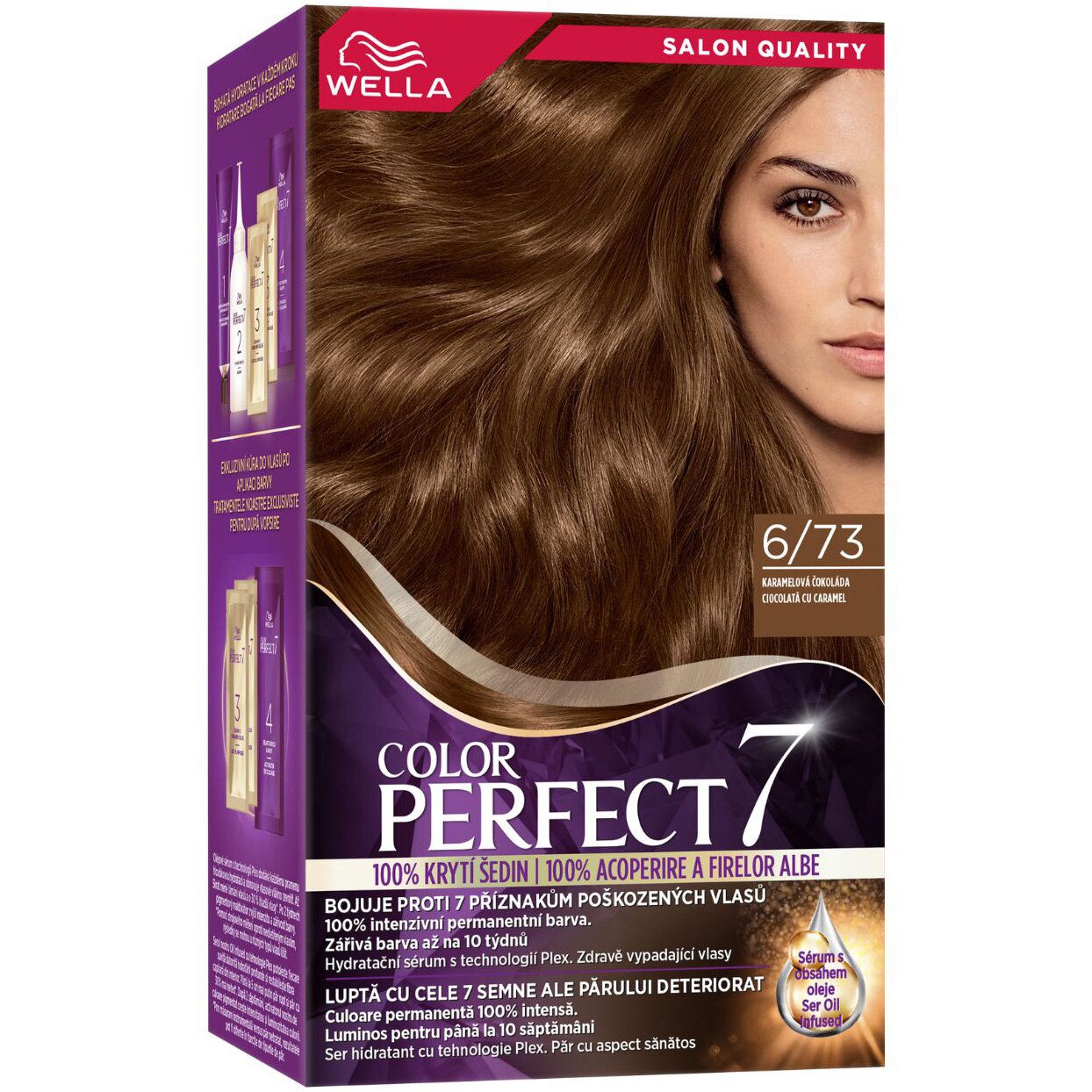 Color Perfect Ciocolata cu Caramel 6/73