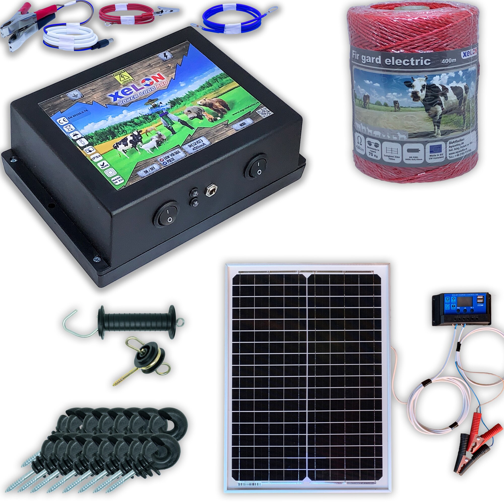 Sistem gard electric 400M Xelon 4 Joule