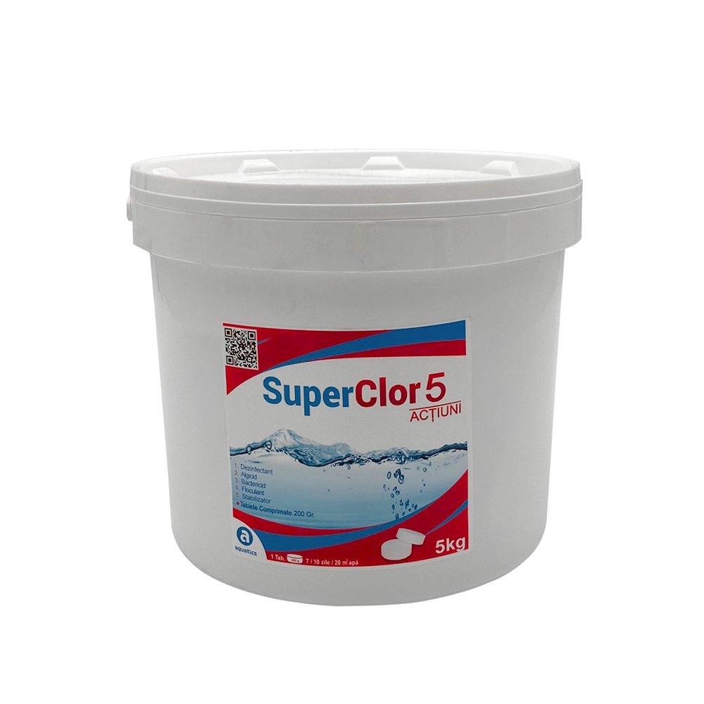 SuperClor 5 Actiuni Tab 200Gr 5kg