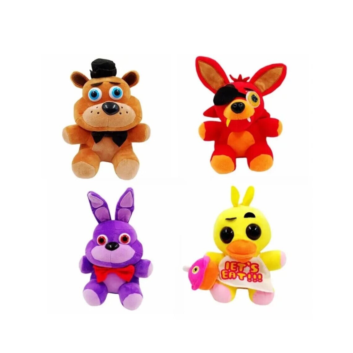 Set 4 plusuri FNAF 25 cm