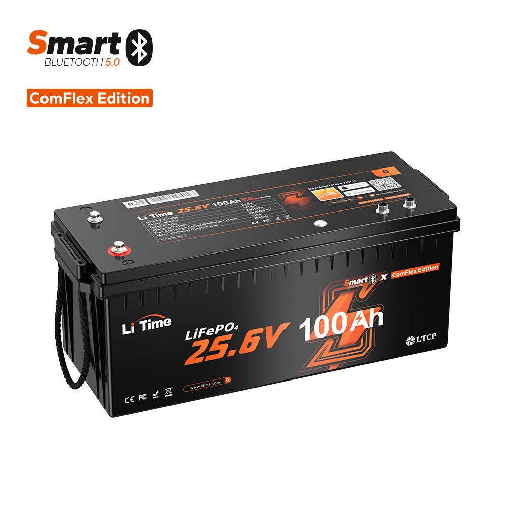 Baterie LiTime Smart ComFlex 24V 100Ah