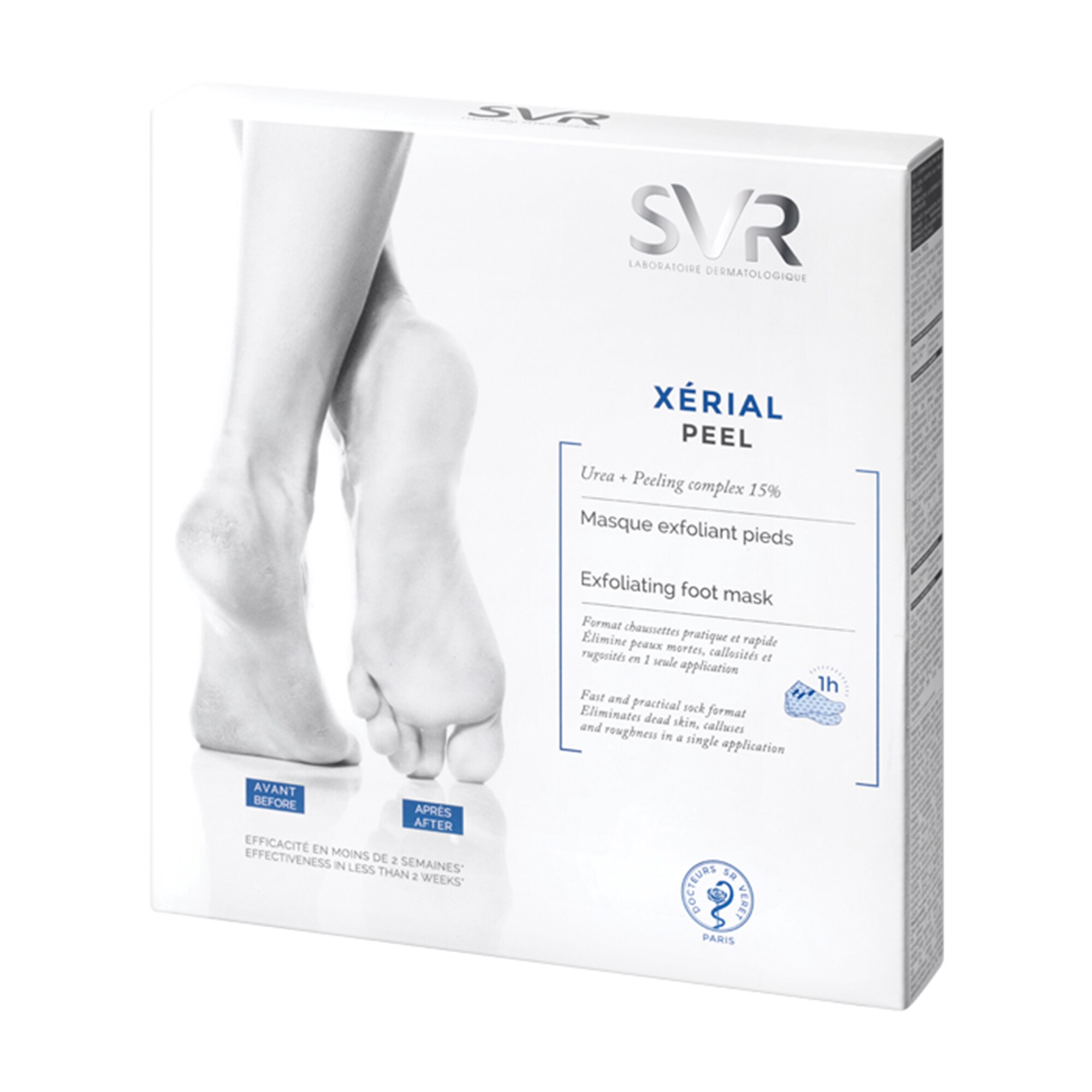 Sosete exfoliante SVR Xerial