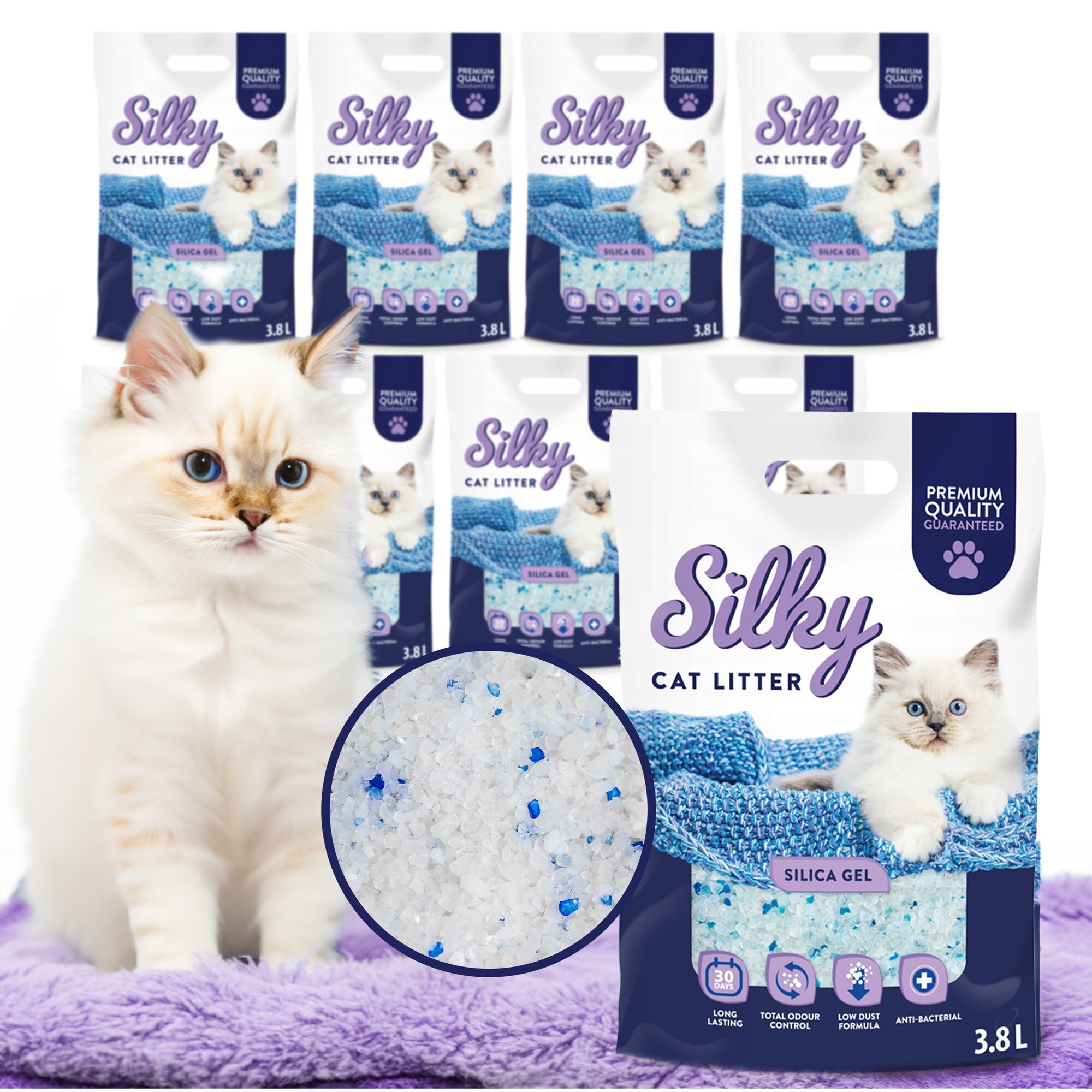 Silky Silicat 8x3.8L