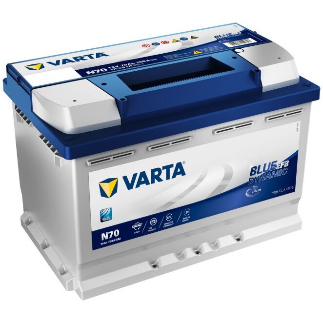 Baterie auto Varta Blue EFB 70Ah