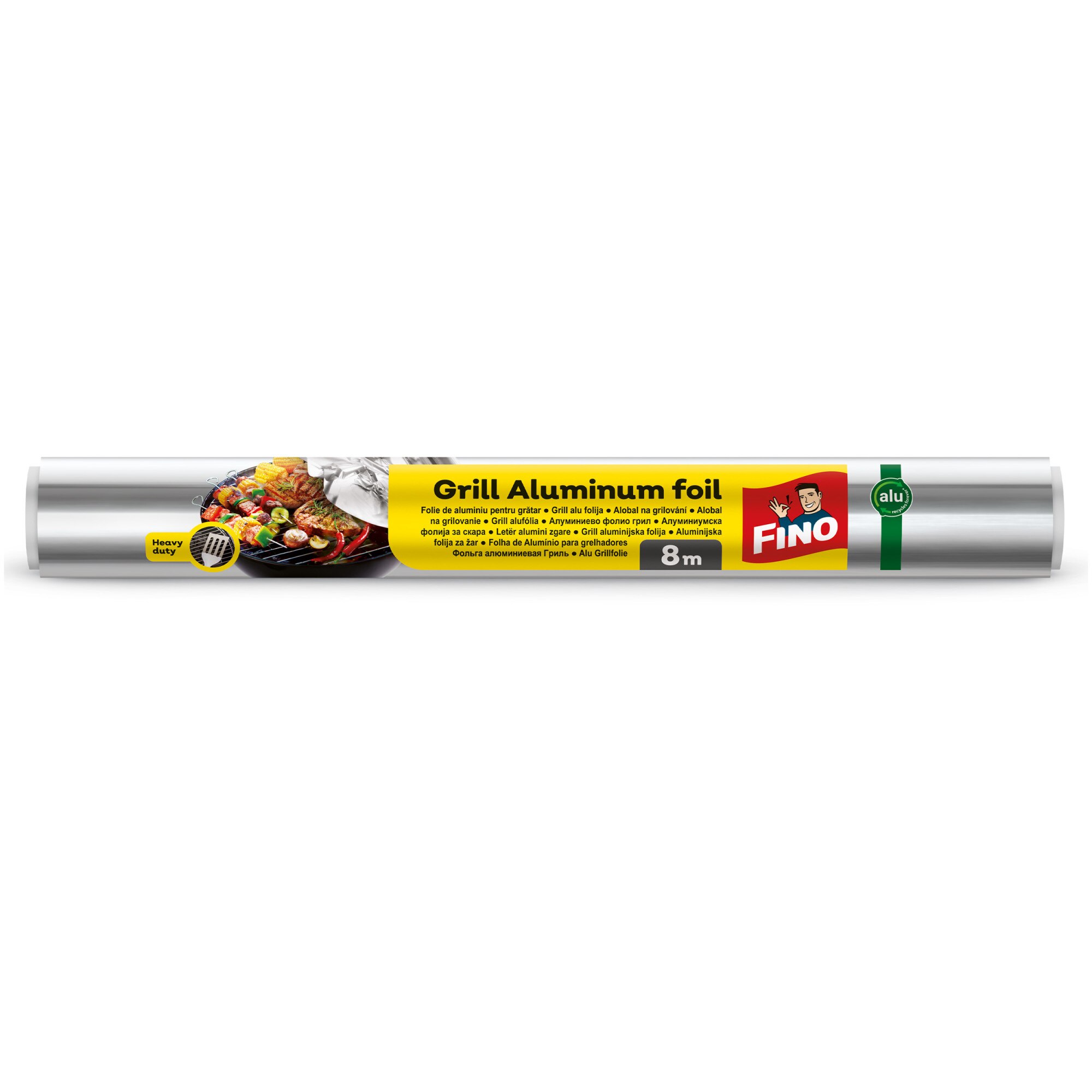 Folie aluminiu Fino Grătar 8m