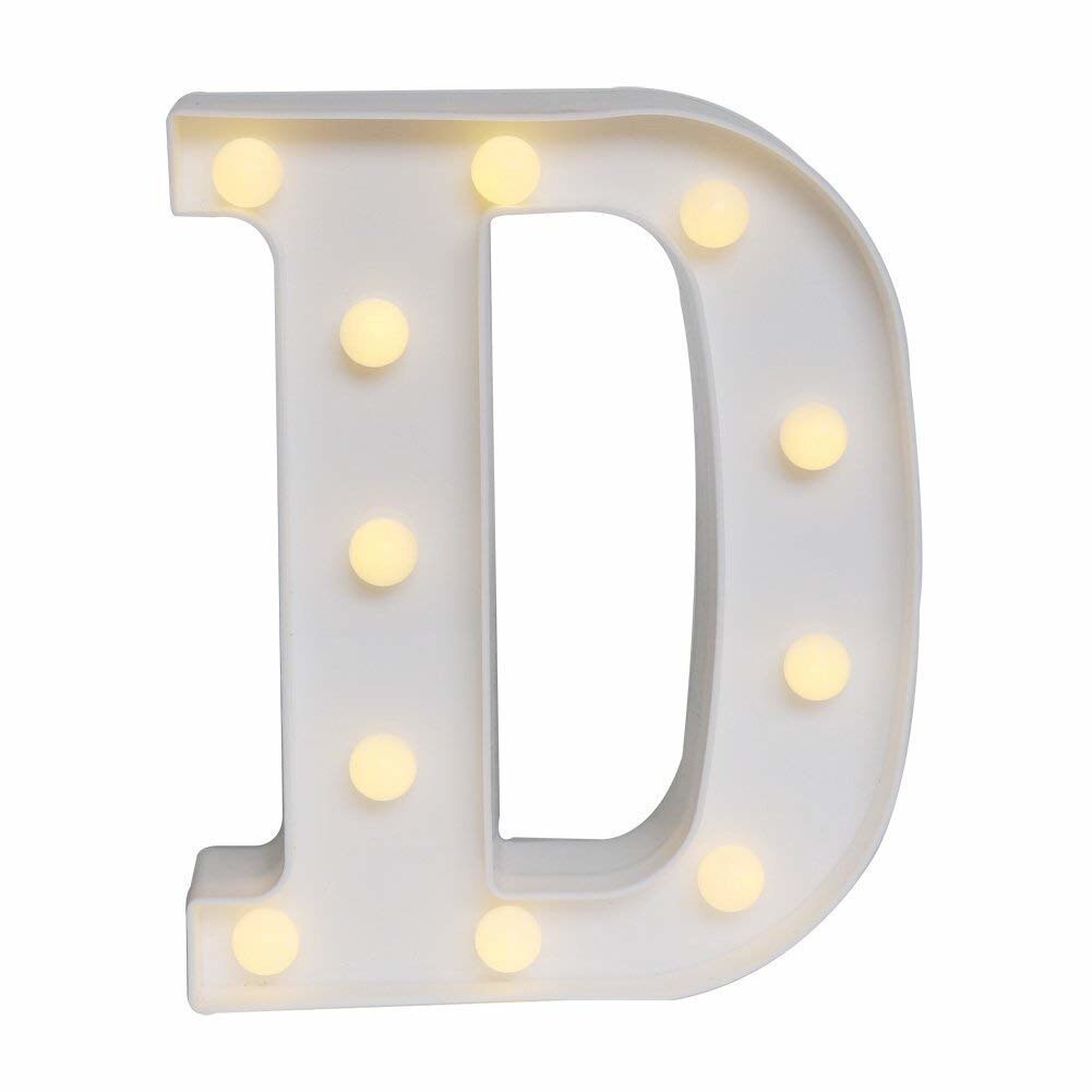 Litera volumetrică D LED