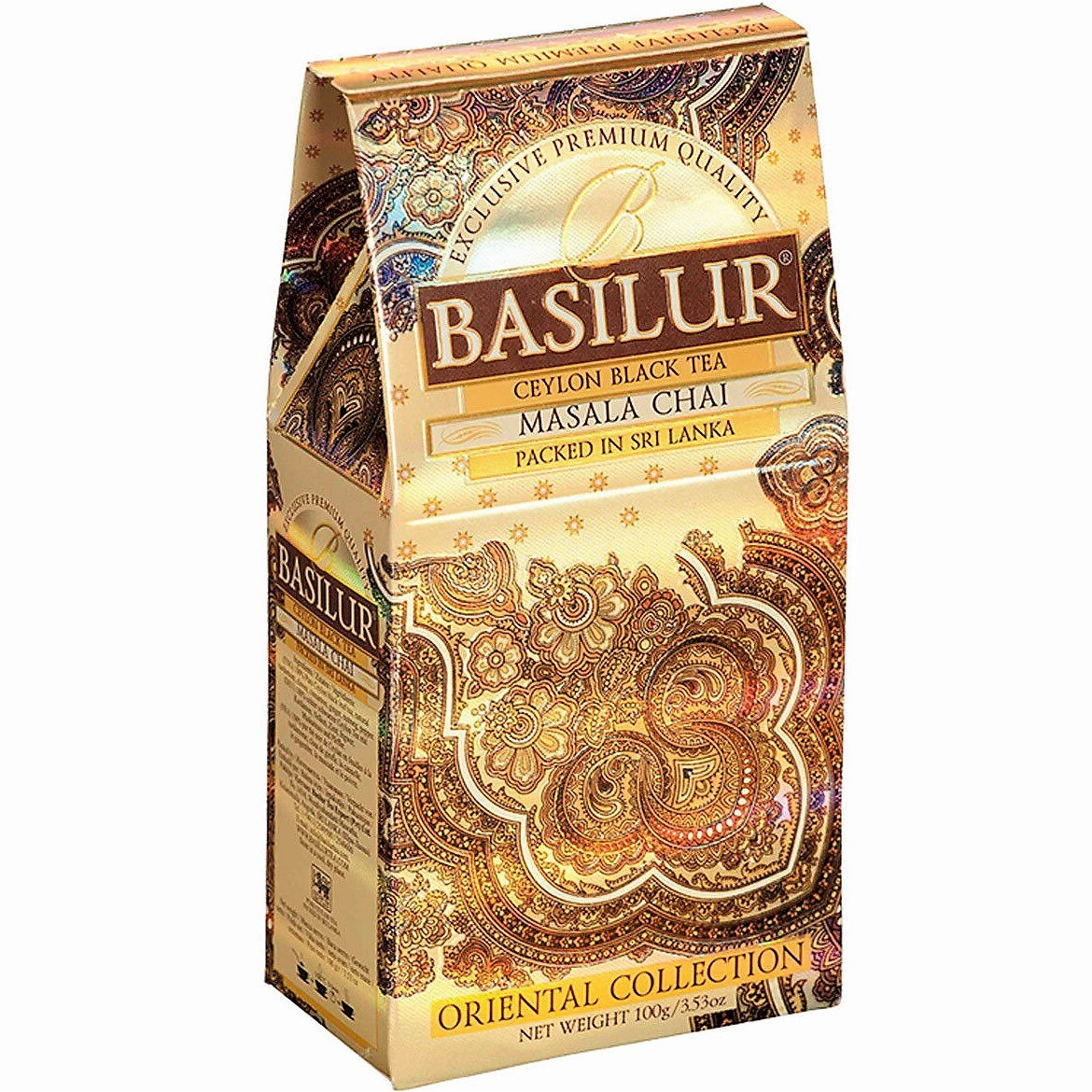 Ceai negru ceylon Masala Chai, Basilur, 100g