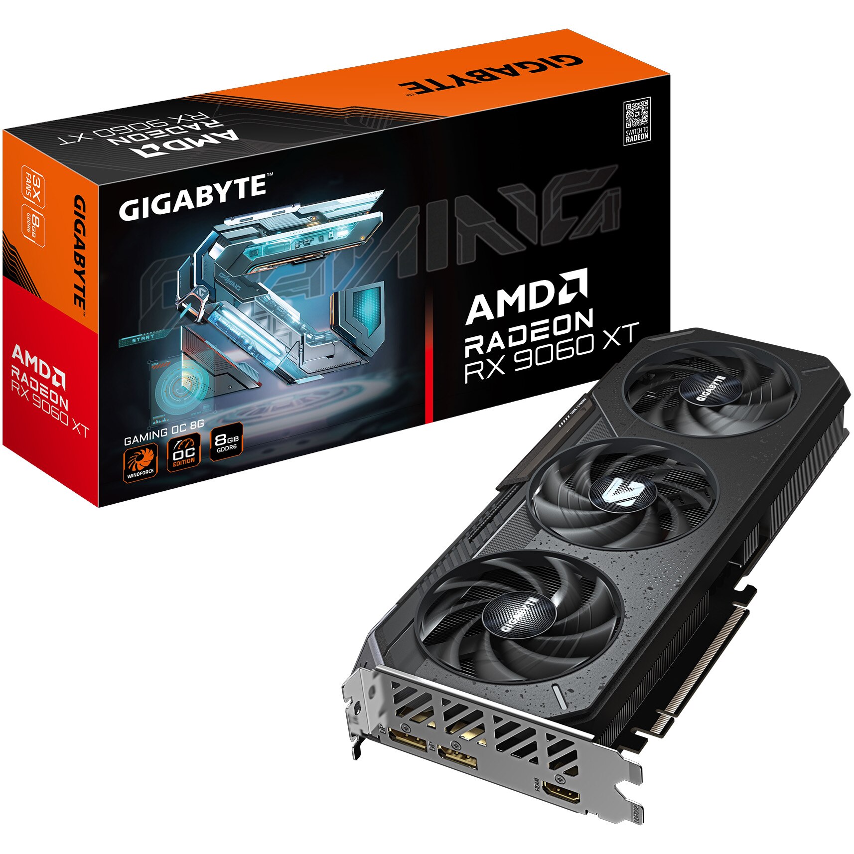 Gigabyte RX 9060 XT GAMING OC 8GB