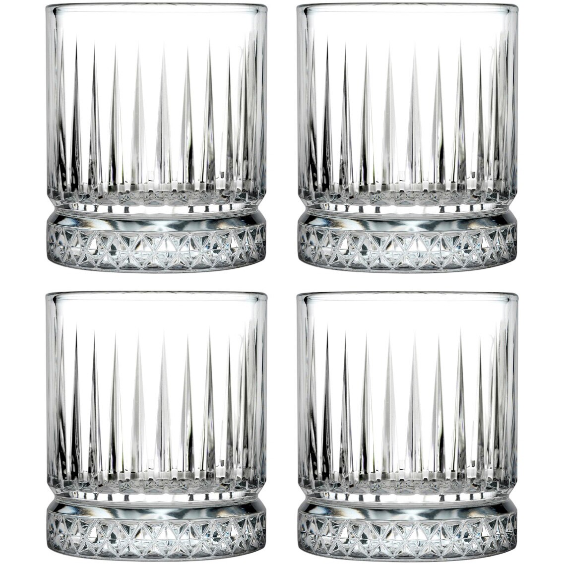 Set 4 pahare whisky Pasabahce Elysia 210ml