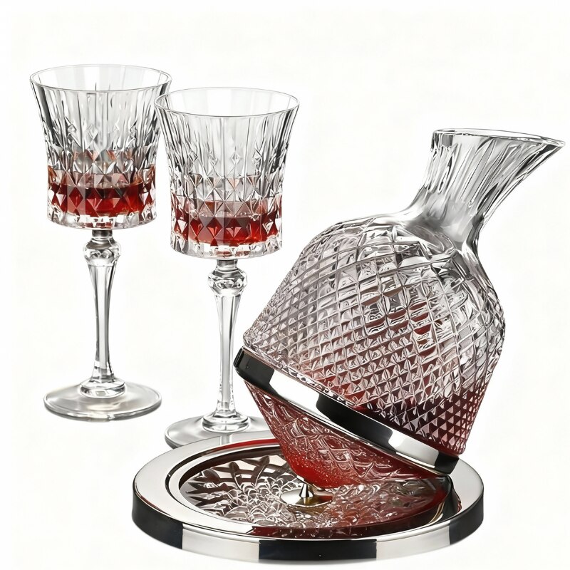 Set decantor vin rotativ Mindblower 1500ml