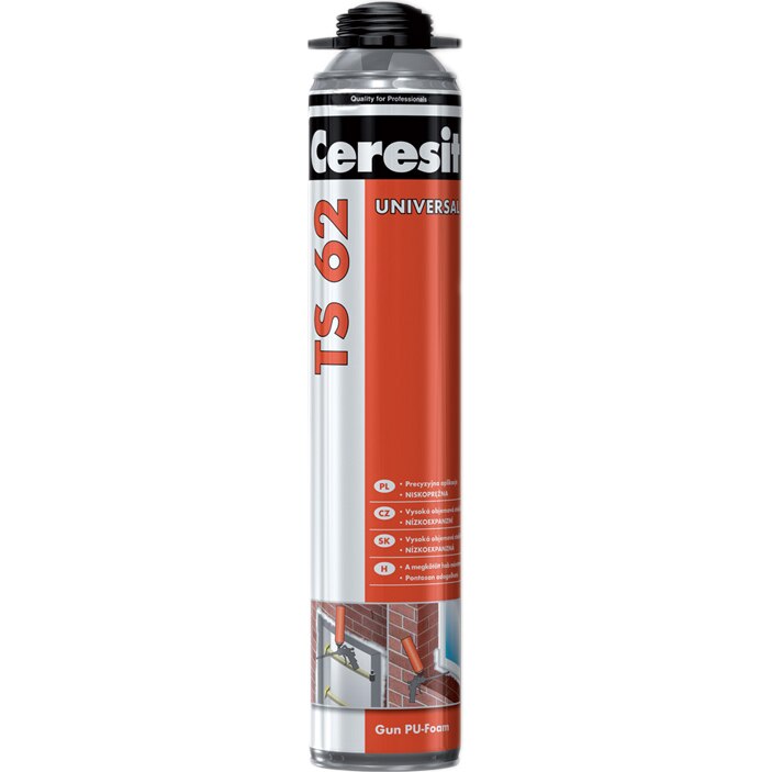 Spuma poliuretanica montaj Ceresit TS 62 750 ml