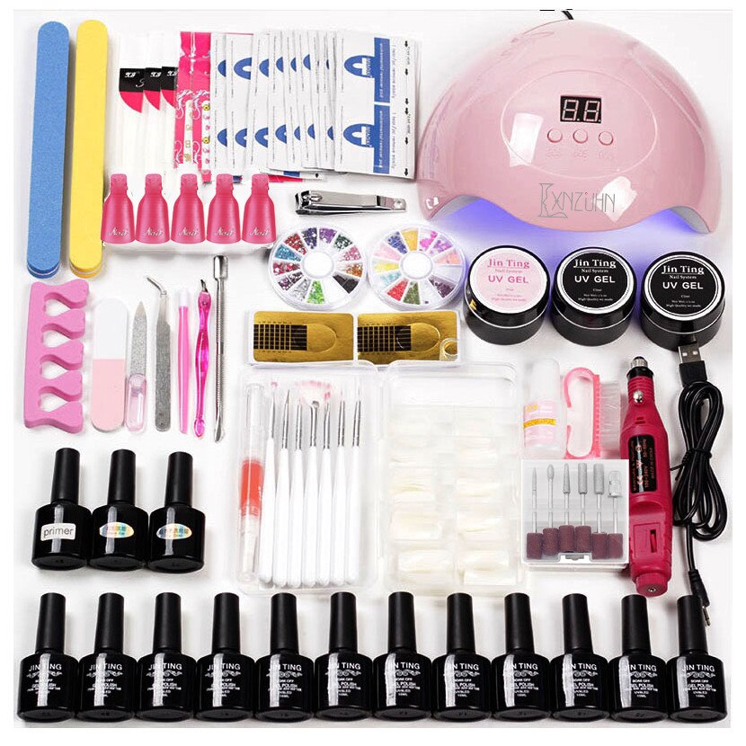 Kit Nail Art LXNZUHN 12 bucati
