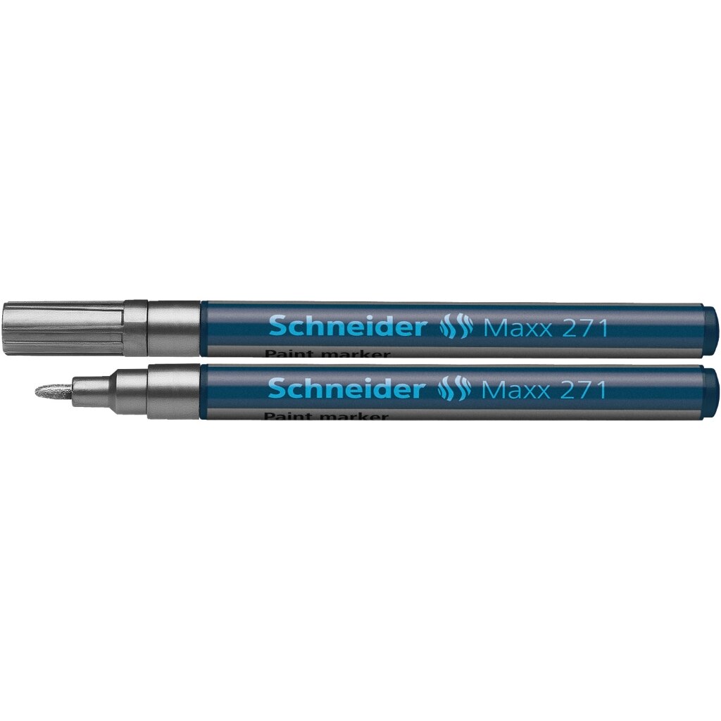 Marker cu vopsea Schneider 271 Argintiu